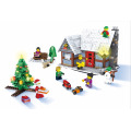 JJRC 1002 Christmas toys Building Blocks X-MAS Gift 3D Puzzle Kids Educational Bricks DIY Assembling Classic Toy